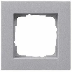 GIRA 0211255 E2 ABSCHLUSSRAHMEN, SILBER