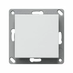 GIRA 242127 WANDSENDER OHNE BATTERIE, 1-FACH-SYSTEM 55 REINWEISS MATT