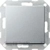 GIRA 012126 SYSTEM 55 WECHSELSCHALTER MIT MITTLERER RÜCKLAUFWIPPE, SILBER