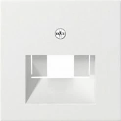 Gira UAE-Abdeckung, System 55, Reinweiß Matt Uae-abdeckung 07750410588409 Uae-abdeckung Gira Gira Gira 0775041624