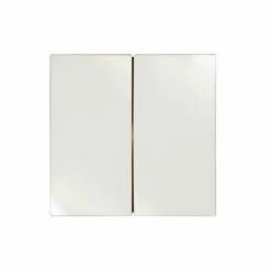 GIRA Berker Double S. 1 Glänzend Weiß