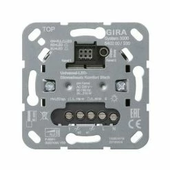 GIRA Seriendimmer System 3000 20-210W/ind Uni 3-50W/kap UP Lichtwertspeicher