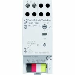 GIRA FUNK SCHALT-/TASTAKTOR REG 1FACH 543300