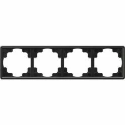 Gira Abdeckrahmen 4f.sw 021447