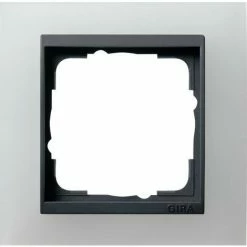 Gira Abdeckrahmen 1f.opak Ws 021124