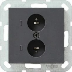 Gira Stereo-Steckdose Anth 040228