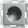 Gira Schuko-Steckdose Alu 046626