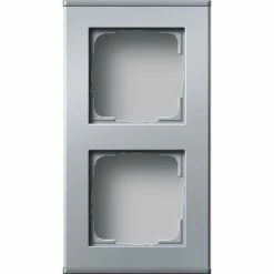 Gira Gehäuse 2-fach Alu 136226