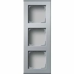 Gira Gehäuse 3-fach Alu 136326