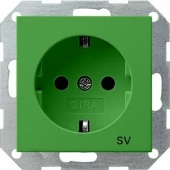 Gira Schuko-Steckdose Gn-gl 045502
