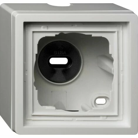 Gira AP-Gehäuse 1f.rws-gl 0061112