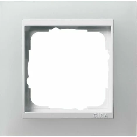 Gira Abdeckrahmen 1f.opak Ws 0211334