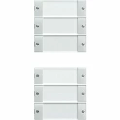 Gira Wippenset 6-fach Rws/gl 213603