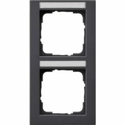 Gira Abdeckrahmen 2f. Anth 110223