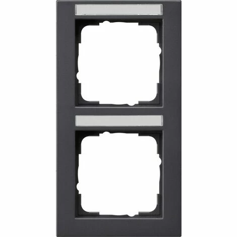 Gira Abdeckrahmen 2f. anth 110223 Gira Abdeckrahmen 2f. Anth 110223 -GIRA shop 8154951 1