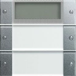 Gira Wippenset 2-fach Alu 214226