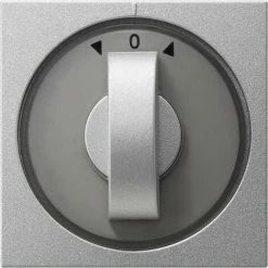 Gira Abdeckung M.Knebel Alu 066626